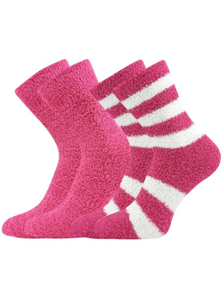 BOMA Set dveh - nogavice Boma domače roza (Svetlana-magenta)