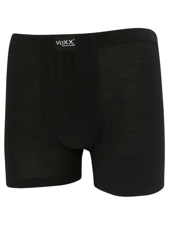 VoXX Moške boksarice VoXX MERINOWOOL črne