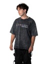 Meatfly Meatfly unisex majica Big Shock Krajdos Black Acid Wash