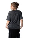 Meatfly Meatfly unisex majica Big Shock Krajdos Black Acid Wash