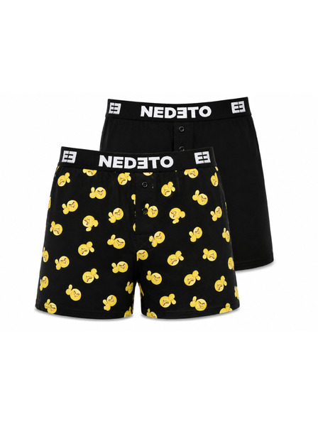 Nedeto Komplet dveh - moške spodnje hlače Nedeto večbarvne