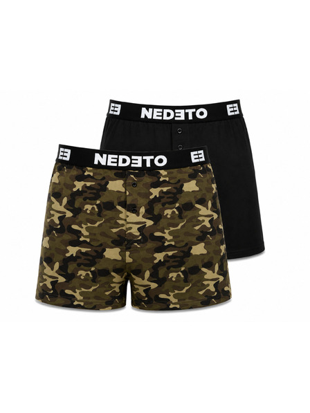 Nedeto Komplet dveh - moške spodnje hlače Nedeto večbarvne