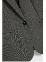 Moodo Enostranski blazer siv Moodo