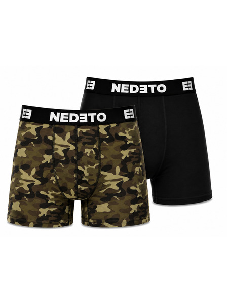 Nedeto Komplet dveh - moške boksarice Nedeto večbarvne