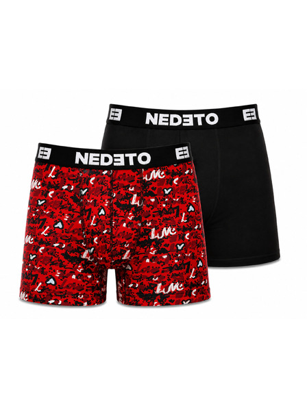 Nedeto Komplet dveh - moške boksarice Nedeto večbarvne