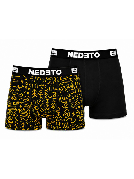 Nedeto Komplet dveh - moške boksarice Nedeto večbarvne