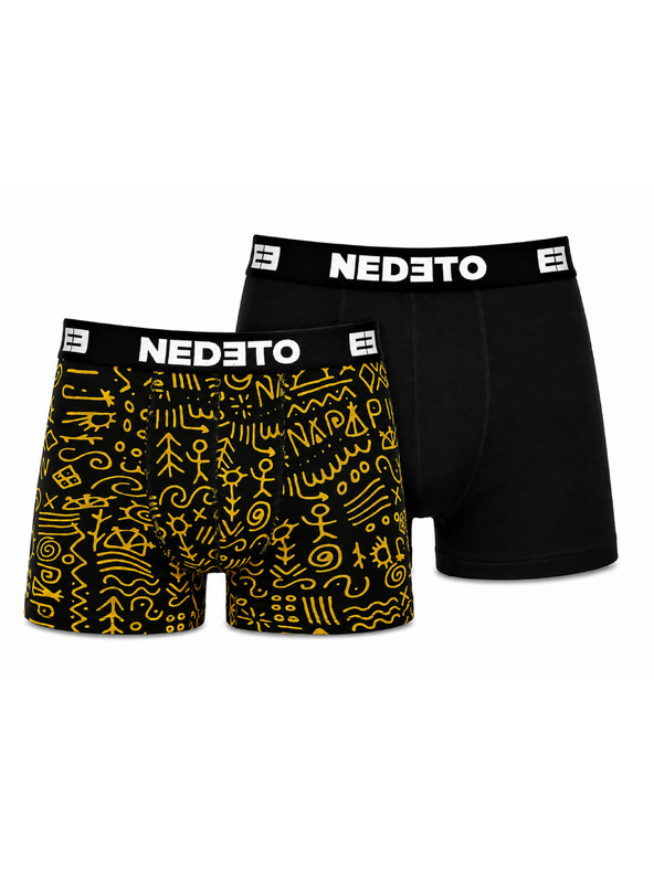 Nedeto Komplet dveh - moške boksarice Nedeto večbarvne