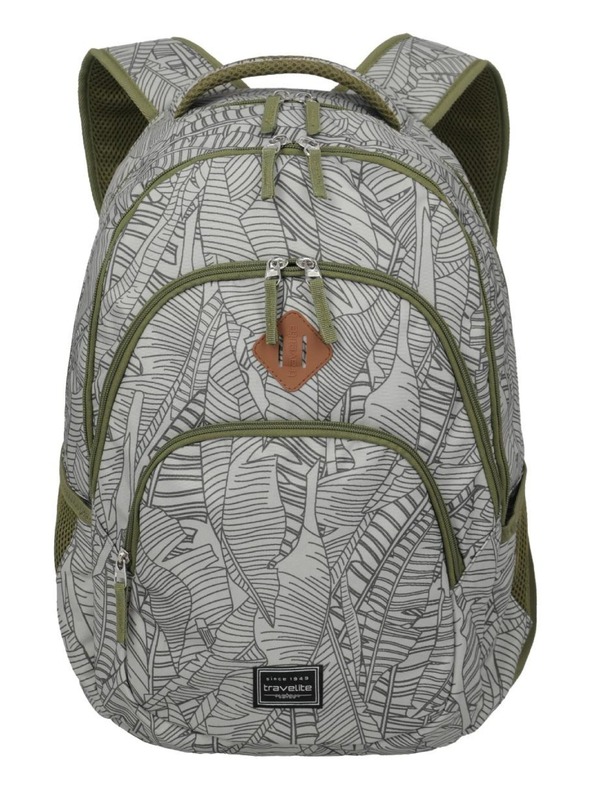Travelite Nahrbtnik Travelite Basics Backpack Print Grey