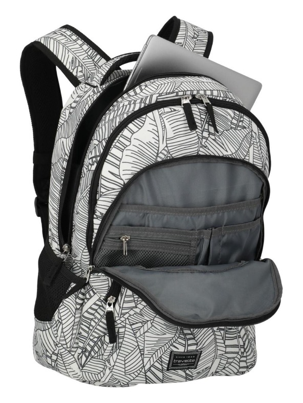 Travelite Nahrbtnik Travelite Basics Backpack Print White