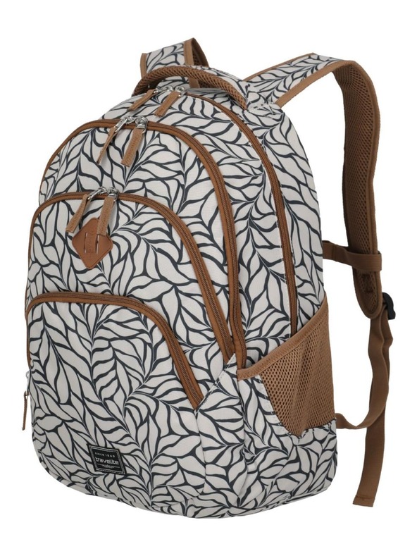 Travelite Nahrbtnik Travelite Basics Backpack Print Off-White