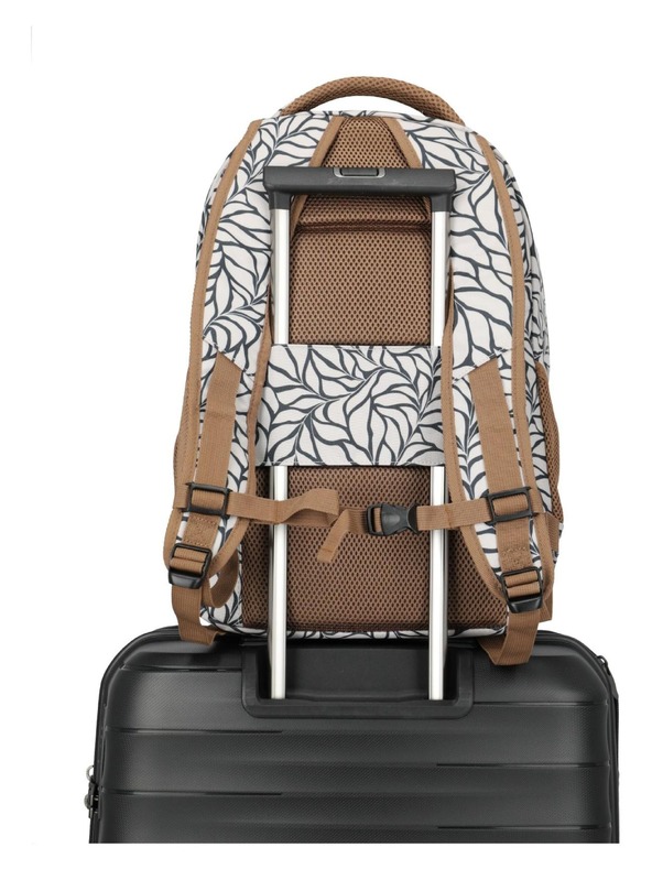 Travelite Nahrbtnik Travelite Basics Backpack Print Off-White