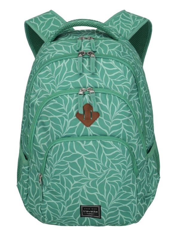Travelite Nahrbtnik Travelite Basics Backpack Print Green