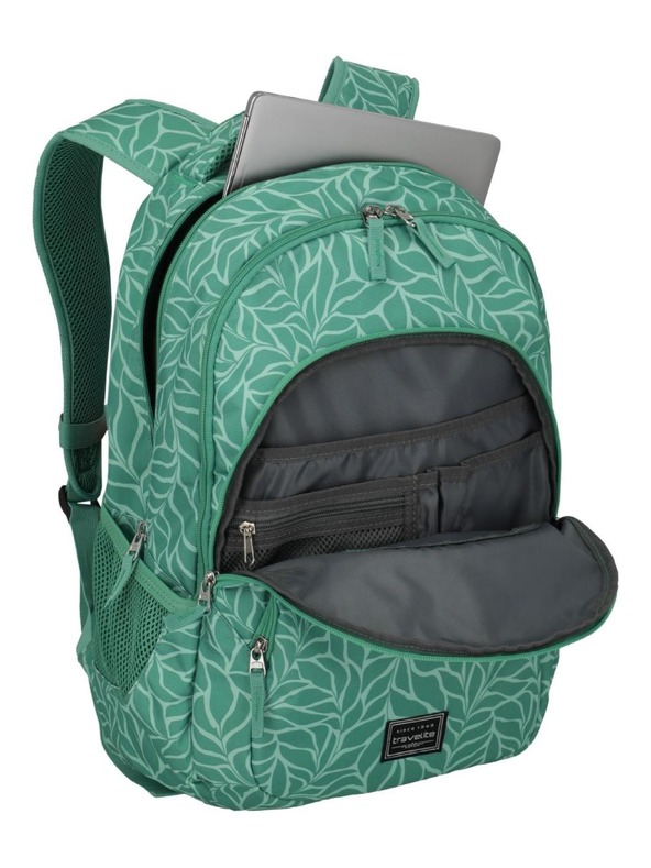Travelite Nahrbtnik Travelite Basics Backpack Print Green