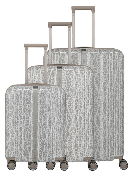 Travelite Komplet potovalnih kovčkov Travelite Lascana Edition S,M,L Champagne