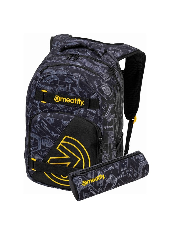 Meatfly Meatfly nahrbtnik Exile Blueprint Black 24 L