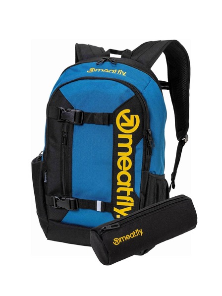 Meatfly Meatfly nahrbtnik Basejumper Super Teal / Honey 22 L