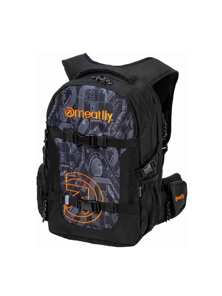 Meatfly Meatfly nahrbtnik Ramble Orange Tiger 26 L