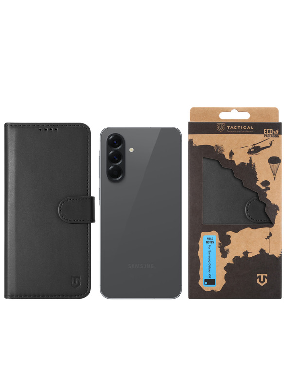 Tactical Tactical Field Notes za Samsung Galaxy A57 Črna