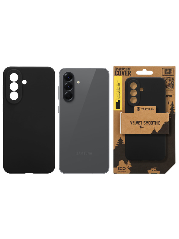Tactical Tactical Velvet Smoothie Ohišče za Samsung Galaxy A57 Asphalt