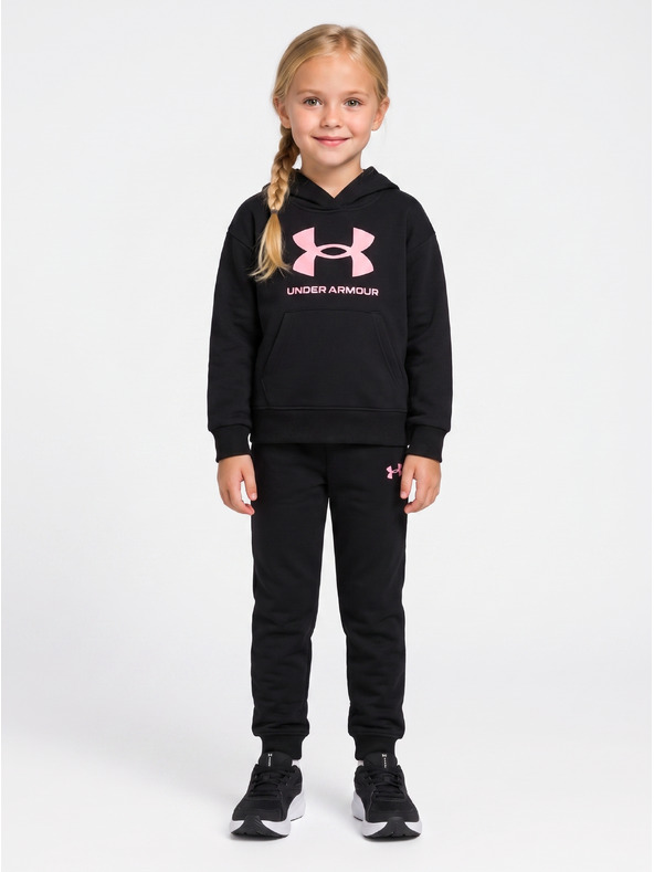 Under Armour Dekliški set Under Armour UA RIVAL PULLOVER SET