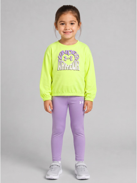 Under Armour Dekliški set Under Armour UA CREWNECK LEGGING SET