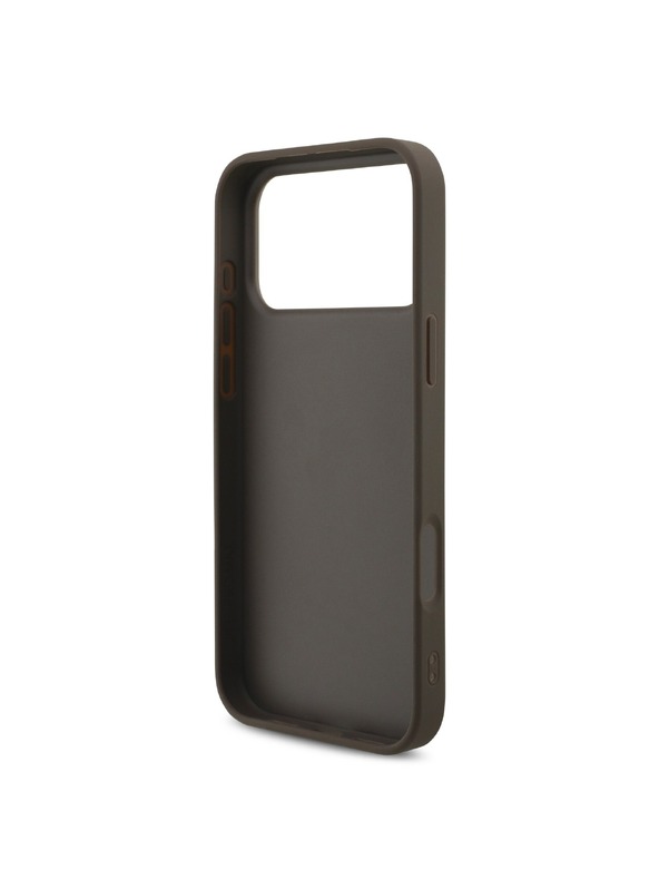 Guess Guess PU 4G Metal Logo Zadnji ovoj za iPhone 18 Pro Brown