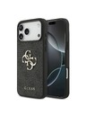 Guess Guess PU 4G Metal Logo Zadnji ovoj za iPhone 18 Pro Max Grey