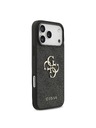 Guess Guess PU 4G Metal Logo Zadnji ovoj za iPhone 18 Pro Max Grey