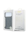Guess Guess PU Leather 4G Gold Frame MagSafe Zadnji ovoj za iPhone 18 Pro Max Black
