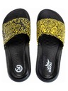 Meatfly Meatfly papuče Tonny Big Shock Black / Yellow