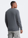 Ombre Clothing Moška bombažna jopa BASIC Ombre Clothing