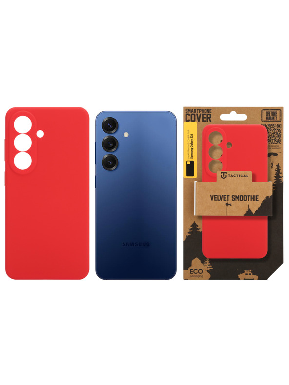Tactical Tactical Velvet Smoothie Ovitek za Samsung Galaxy S26 Chilli