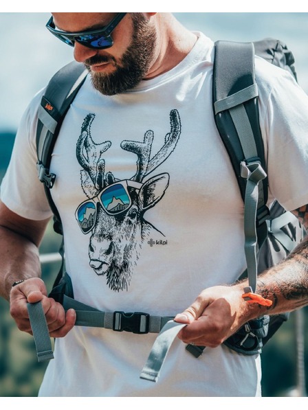 Kilpi Pánske funkčné tričko Kilpi LISMAIN Svetlo sivá