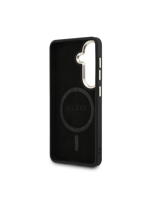 Guess Guess PU Leather 4G Gold Frame Magnetic Zadnji Ovitek za Samsung Galaxy S26 Brown