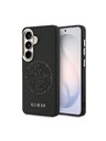 Guess Guess PU Perforated 4G Logo Magnetic Zadnji Ovitek za Samsung Galaxy S26 Black