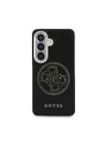 Guess Guess PU Perforated 4G Logo Magnetic Zadnji Ovitek za Samsung Galaxy S26 Black