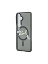 Karl Lagerfeld Karl Lagerfeld IML Choupette Karl Script Logo Magnetni Zadnji Ovitek za Samsung Galaxy S26 Black