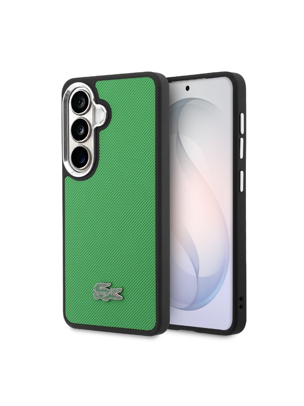 Lacoste Lacoste Petit Pique Metal Logo Magnetni Zadnji Ovitek za Samsung Galaxy S26 Estragon Green