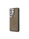 Guess Guess PU Perfoiran 4G Logo Magnetni Zadnji Ovitek za Samsung Galaxy S26 Ultra Brown
