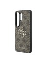 Guess Guess PU 4G Metal Logo Zadnji Ovitek za Samsung Galaxy S26 Ultra Brown