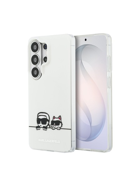Karl Lagerfeld Karl Lagerfeld IML K&CH Peekaboo Logo Magnetic Zadnja Črna Zaščita za Samsung Galaxy S26 Ultra White