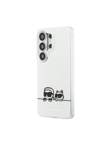 Karl Lagerfeld Karl Lagerfeld IML K&CH Peekaboo Logo Magnetic Zadnja Črna Zaščita za Samsung Galaxy S26 Ultra White