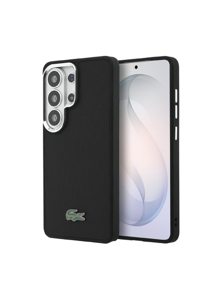 Lacoste Lacoste Petit Pique Metal Logo Magnetic Zadnja Črna Zaščita za Samsung Galaxy S26 Ultra Black