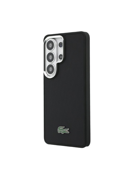 Lacoste Lacoste Petit Pique Metal Logo Magnetic Zadnja Črna Zaščita za Samsung Galaxy S26 Ultra Black