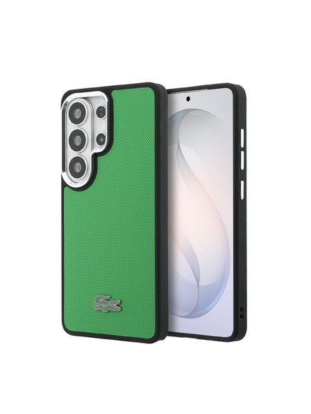 Lacoste Lacoste Petit Pique Metal Logo Magnetic Zadnja Črna Zaščita za Samsung Galaxy S26 Ultra Estragon Green