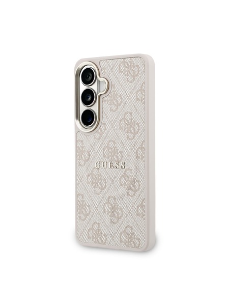 Guess Guess PU Leather 4G Gold Frame Magnetic Zadnja Črna Zaščita za Samsung Galaxy S26+ Pink