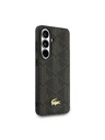Lacoste Lacoste PVC Blend Monogram Gold Logo Magnetic Zadnja Črna Zaščita za Samsung Galaxy S26+ Brown