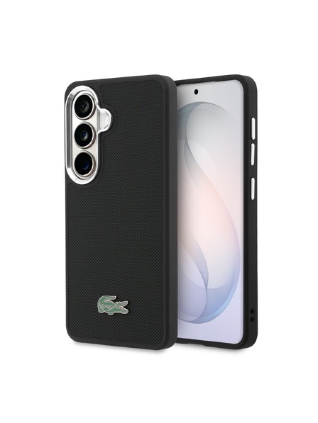 Lacoste Lacoste Petit Pique Metal Logo Magnetic Zadnja Črna Zaščita za Samsung Galaxy S26+ Black