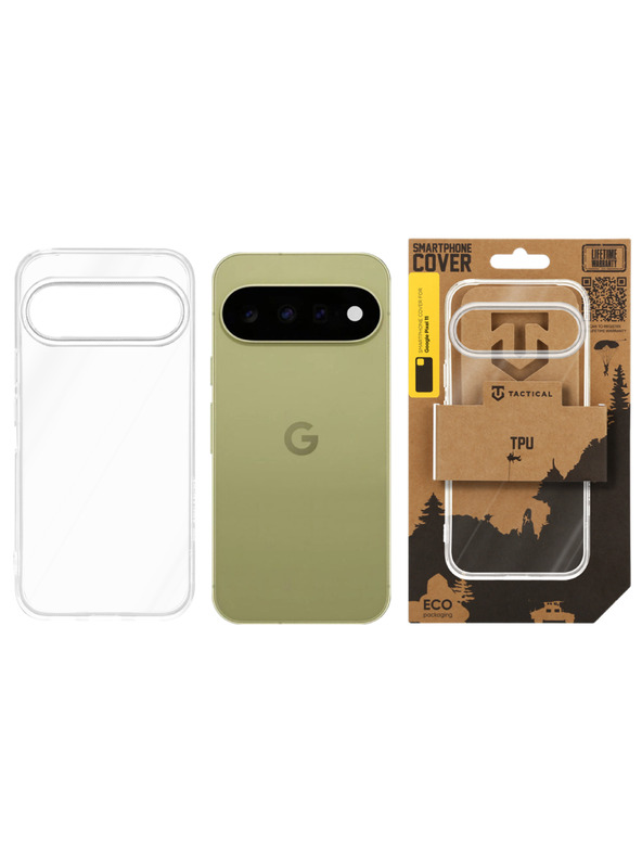 Tactical Tactical TPU Primež za Google Pixel 11 Transparent
