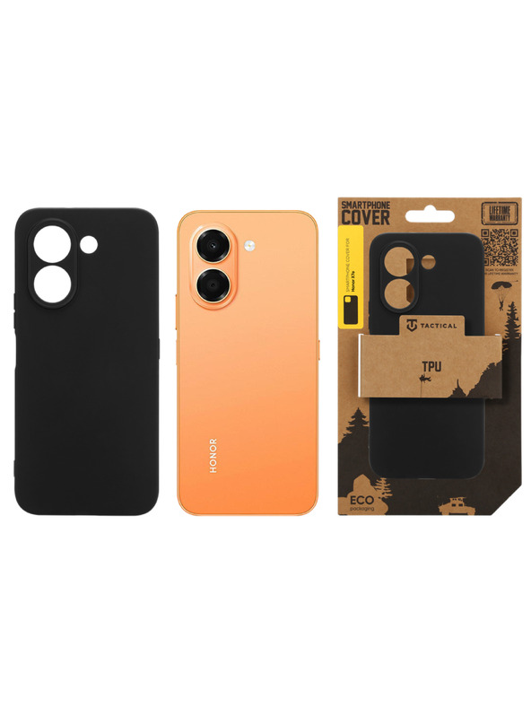 Tactical Tactical TPU Primež za Honor X7e Black